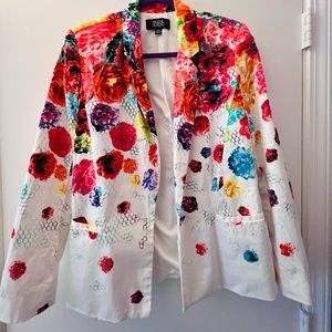 Small Prabal Gurung for Target floral blazer